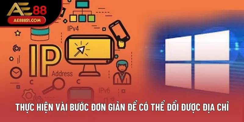 Thực hiện vài bước đơn giản để có thể đổi được địa chỉ Thực hiện vài bước đơn giản để có thể đổi được địa chỉ