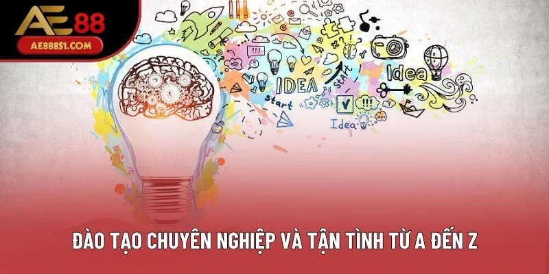 Đào tạo chuyên nghiệp và tận tình từ A đến Z